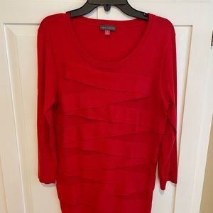 Soft Red Crewneck Sweater